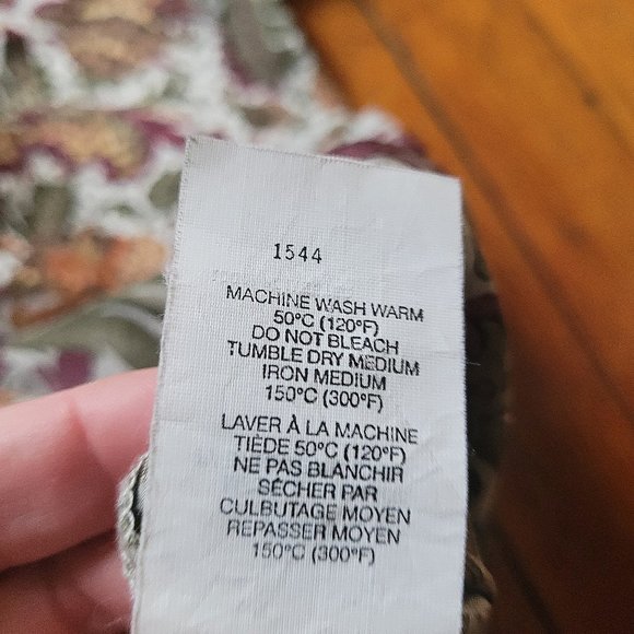 Braemar Petites Print Blouse, sz Large Petite - Picture 11 of 16